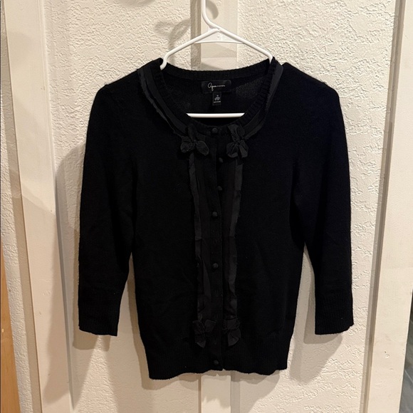 Aqua Cashmere - Black with Trim detail size S - Picture 2 of 6